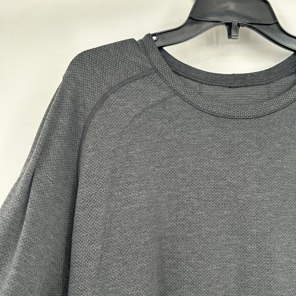 Lululemon Dark Gray Swiftly Tech Long Sleeve Mens Size Large L - Picture 2 of 9